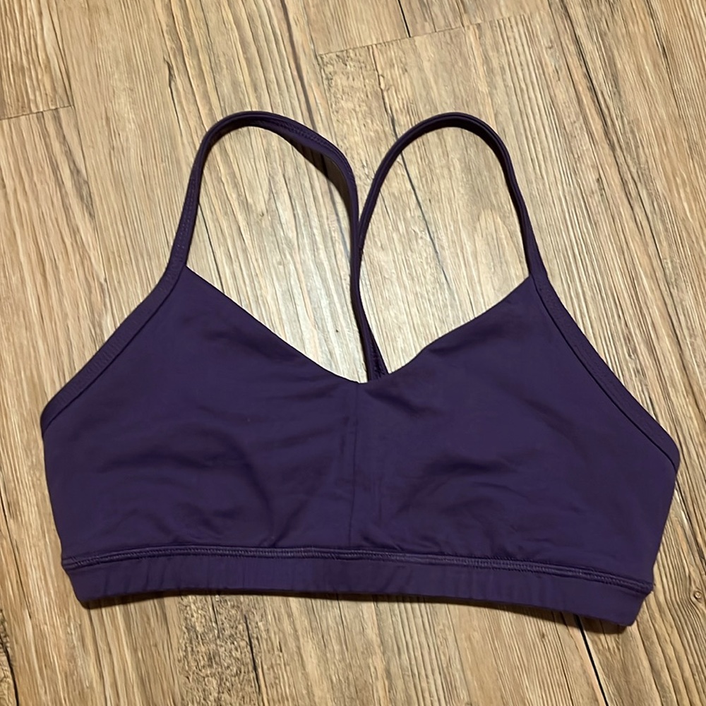 FLEO Reinette Sports Bra - Plum Purple Large
